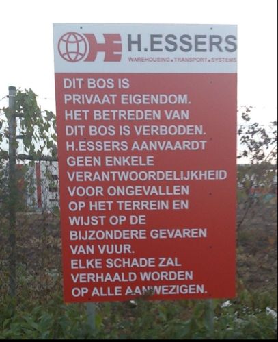 'Dit bos is'... er NIET MEER. Dankzij vergunningsprocedures op maat van multinationals.