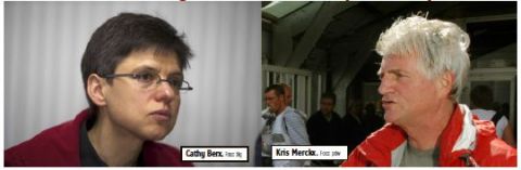 Berx tegen Merckx? Neen, principiële vragen over de rol van een gouverneur. Foto's GVA.