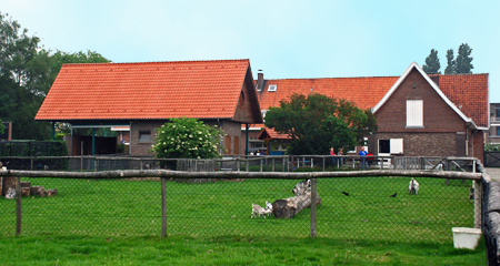 Naast een sprookjeshuis (zie miniatuurfoto naast de inleiding) is er op De Schranshoeve ook een kinderboerderij.