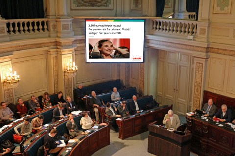 Ada Colau (Barcelona), Manuela Carmena (Madrid) en Alexis Tsipras begonnen met te besparen bij zichzelf. Onze toppolitici hebben daar geen oren naar.