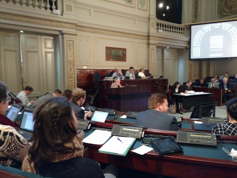 'Klein Nicoleke', als gewezen ACOD-vakbondssecretaris, weer al in de verdediging van de overheidsbedrijven.